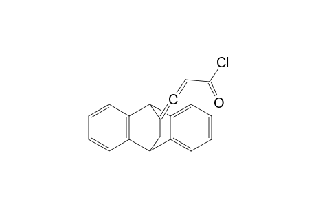 3-(9',10'-Dihydro-9',10'-ethanoanthracene-11'-ylidene)prop-2-enoyl chloride