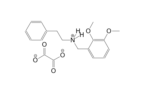 N-(2,3-dimethoxybenzyl)-2-phenylethanaminium oxalate