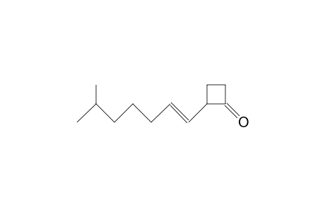 2-(6-Methyl-hept-1(E)-en-1-yl)-cyclobutanone