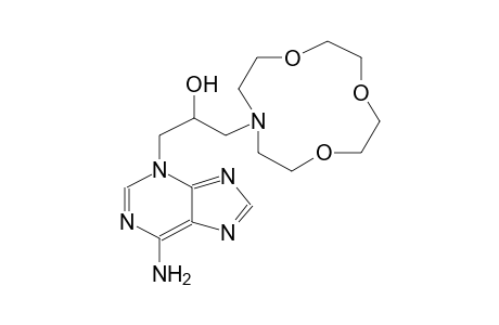 N-[3-(ADENIN-3-YL)-2-HYDROXYPROPYL]-1-AZA-12-CROWN-4