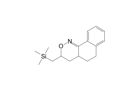 ENDO-4,4A,5,6-TETRAHYDRO-3-(TRIMETHYLSILYLMETHYL)-3H-NAPHTHO-[1,2-C]-[1,2]-OXAZINE