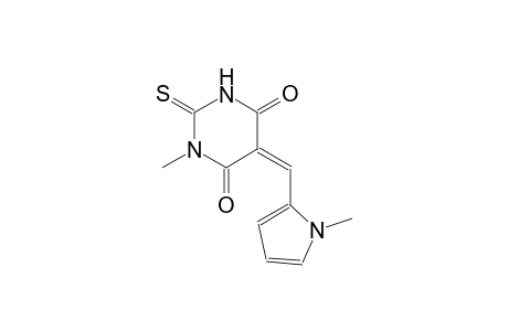 (5Z)-1-methyl-5-[(1-methyl-1H-pyrrol-2-yl)methylene]-2-thioxodihydro-4,6(1H,5H)-pyrimidinedione