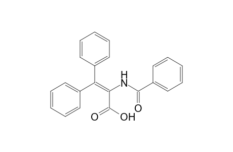 2-Benzamido-3,3-diphenyl-2-propenoic acid