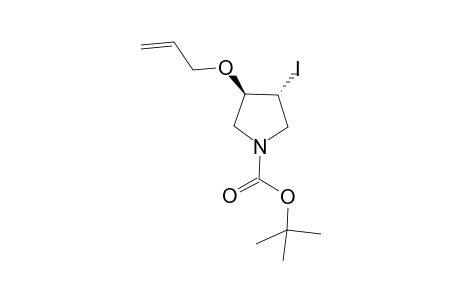 tert-Butyl 3-(allyloxy)-4-iodopyrrolidine-1-carboxylate
