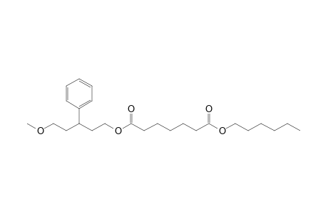 Pimelic acid, 5-methoxy-3-phenylpentyl hexyl ester