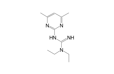 N'-(4,6-dimethyl-2-pyrimidinyl)-N,N-diethylguanidine