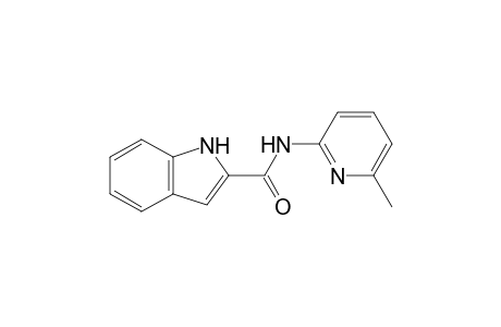 N-(6-methyl-2-pyridinyl)-1H-indole-2-carboxamide