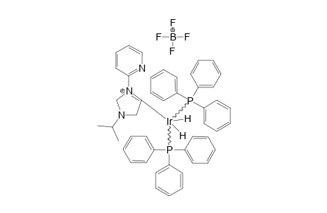 (ETA(2)-C,N)-(N-ISOPROPYL-N(1)-(2-PYRIDYL)-IMIDAZOLIDINE-4-YLIDENE)-BIS-(HYDRIDO)-BIS-(TRIPHENYLPHOSPHINE)-IRIDIUM-(III)-TETRAFLUOROBORATE