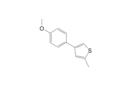 4-(4-Methoxyphenyl)-2-methylthiophene