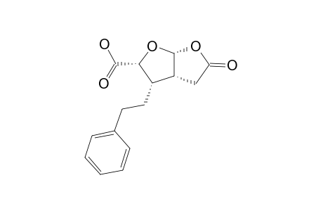 (2R,3S,3AR,6AR)-5-OXO-3-PHENETHYLHEXAHYDROFURO-[2,3-B]-FURAN-2-CARBOXYLIC-ACID