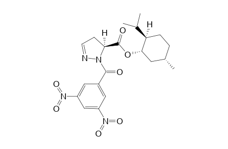 (S)-2-(3,5-Dinitro-benzoyl)-3,4-dihydro-2H-pyrazole-3-carboxylic acid (1S,2R,5S)-2-isopropyl-5-methyl-cyclohexyl ester