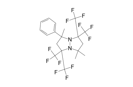 2,6,6-TRIMETHYL-2-PHENYL-4,4,8,8-TETRAKIS-(TRIFLUOROMETHYL)-1,5-DIAZABICYCLO-[3.3.0]-OCTANE