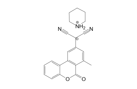 Piperidinium Dicyano(7-methyl-6-oxo-6H-dibenzo[b,d]pyran-9-yl)methanide
