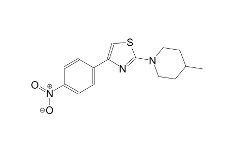 4-Methyl-1-[4-(4-nitrophenyl)-1,3-thiazol-2-yl]piperidine
