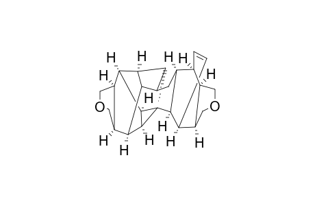 (3.alpha.,4.alpha.,5.alpha.,9.alpha.,10.alpha.,11.alpha.,12.alpha.,13.alpha.,14.alpha.,15.alpha.,16.alpha.,20.alpha.,21.alpha.,22.alpha.23.alpha.)7,18-Dioxadecacyclo[11.10.1.2(15,21)..0(2,10).0(3,24).0(4,12).0(5,9).0(11,13).0(14,22).0(16,20)]-25-hexacosene