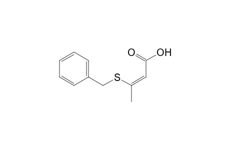 (E)-3-(benzylthio)crotonic acid