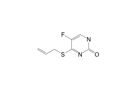 5-Fluoranyl-6-prop-2-enylsulfanyl-1H-pyrimidin-2-one