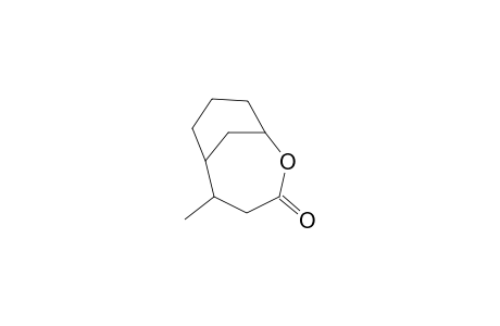 2-Oxabicyclo[4.3.1]decan-3-one, 5-methyl-, endo-(.+-.)-