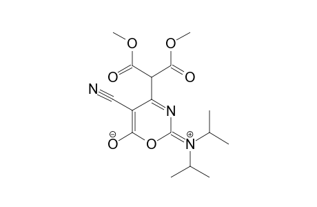 DIMETHYL-(5-CYANO-2-DIISOPROPYLAMINO-6-OXO-6H-1,3-OXAZIN-4-YL)-MALONATE