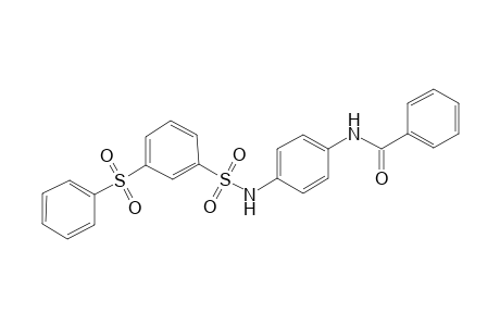 N-[4-[(3-besylphenyl)sulfonylamino]phenyl]benzamide