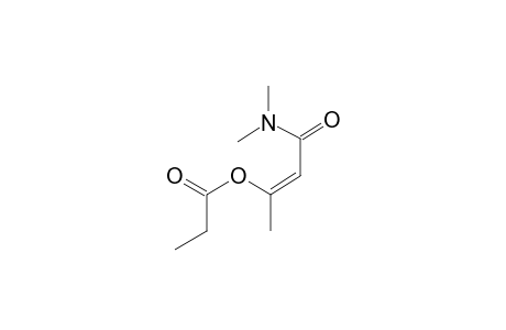 Z-3-Propionoxy-crotonic acid dimethylamide