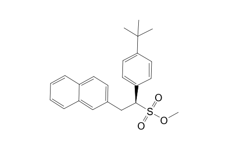 (S)-Methyl 1-{[4'-t-butylphenyl]-2'-(naphth-2"-yl)}-ethanesulfonate