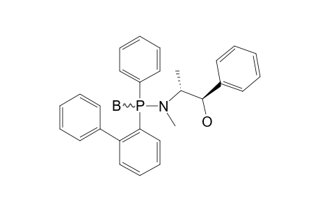 (R-(P),1S,2R)-N-METHYL-N-(1-HYDROXY-1-PHENYL)-PROP-2-YL-P-(2-BIPHENYLYL)-P-(PHENYL)-PHOSPHINAMIDE-BORANE