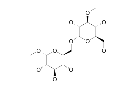 METHYL-6-O-(3-O-METHYL-ALPHA-D-GLUCO-PYRANOSYL)-ALPHA-D-GLUCOPYRANOSIDE