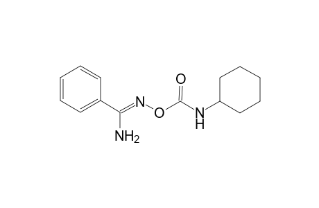 [(Z)-amino({[(cyclohexylamino)carbonyl]oxy}imino)methyl]benzene