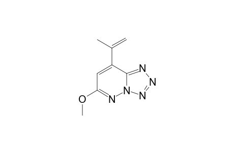 Tetrazolo[1,5-b]pyridazine, 6-methoxy-8-(1-methylethenyl)-