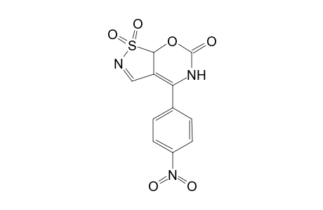 4-(p-Nitrophenyl)oxazino[5,6-c]azathiol-6-one