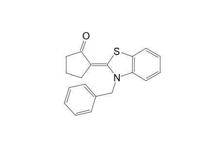 (2Z)-2-(3-benzyl-1,3-benzothiazol-2-ylidene)cyclopentan-1-one