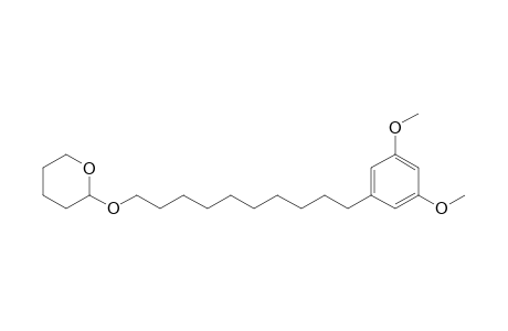 2-[10-(3,5-Dimethoxyphenyl)decoxy]oxane