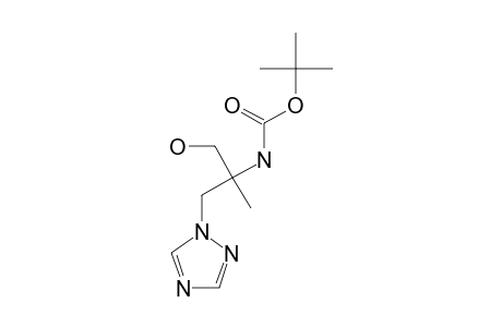 TERT-BUTHYL-[1-HYDROXY-2-METHYL-3-(1H-1,2,4-TRIAZOL-1-YL)]-PROPAN-2-YLCARBAMATE