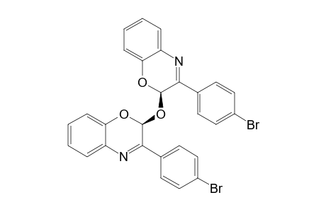 2H-1,4-Benzoxazine,2,2'-oxybis[3-(4-bromophenyl)-, (R*,S*)-