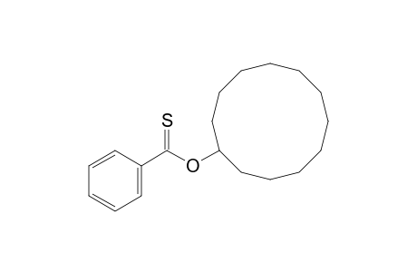 Cyclododecyl thiobenzoate