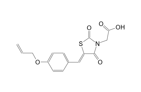 {(5Z)-5-[4-(allyloxy)benzylidene]-2,4-dioxo-1,3-thiazolidin-3-yl}acetic acid