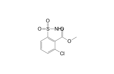 Benzoic acid, 2-chloro-6-sulfamoyl-, methyl ester