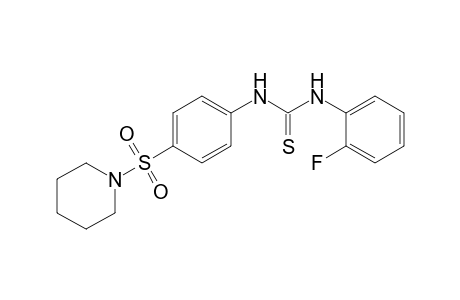 2-fluoro-4'-(piperidinosulfonyl)thiocarbanilide