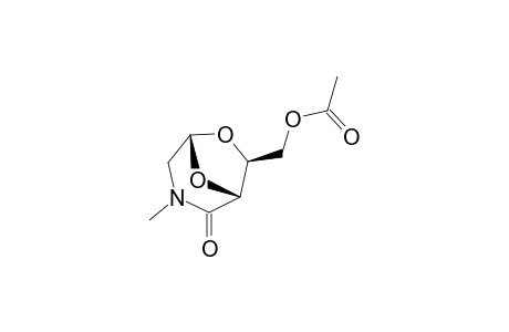 [(1R,5R,6S)-3-methyl-4-oxidanylidene-7,8-dioxa-3-azabicyclo[3.2.1]octan-6-yl]methyl ethanoate