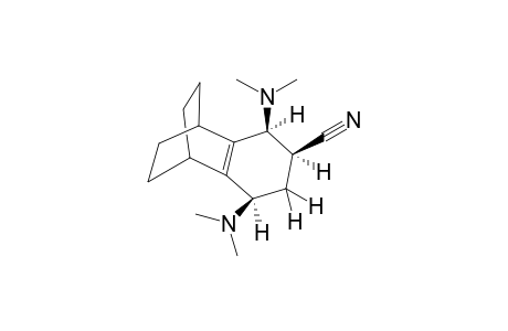 2,5-bis(Dimethylamino)-3-cyanotricyclo[4.4.2(7,10).0(1,6)]dodec-1(6)-ene