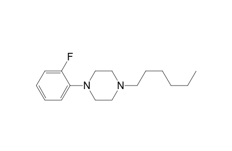 1-Hexyl-4-(2-fluorophenyl)piperazine