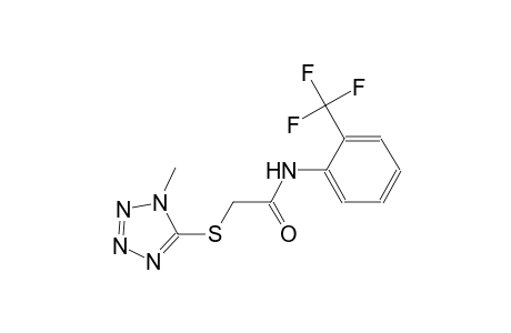 2-[(1-methyl-1H-tetraazol-5-yl)sulfanyl]-N-[2-(trifluoromethyl)phenyl]acetamide