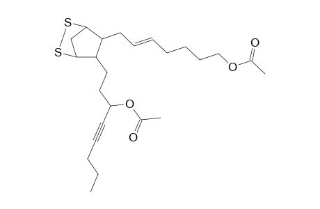 (Z)-1,15(S)-diacetoxy-9,11-epidithioprost-5-en-13-yne and 15S-ent compound
