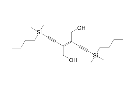 2-Butene-1,4-diol, 2,3-bis[(butyldimethylsilyl)ethynyl]-, (E)-