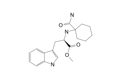 N-(1-CARBAMOYLCYCLOHEXYL)-L-TRYPTOPHAN-METHYLESTER