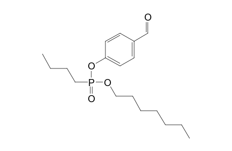 Butylphosphonic acid, 4-formylphenyl heptyl ester