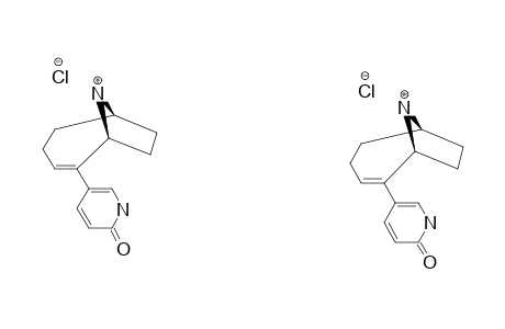 2-(2-HYDROXY-5-PYRIDYL)-9-AZABICYCLO-[4.2.1]-NON-2-ENE-HYDROCHLORIDE-SALT