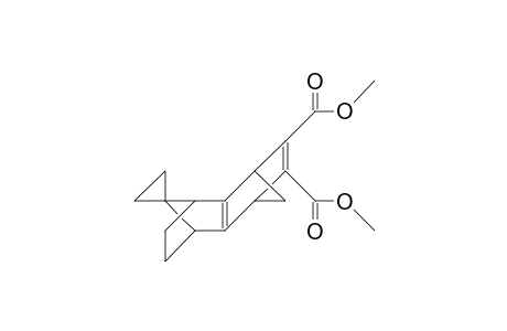 4,5-Dicarbomethoxy-11-spiro(1',1'-cyclopropyl)-syn, anti-tetracyclo(6.2.1.1/3,6/.0/2,7/)dodeca-2(7),4-diene