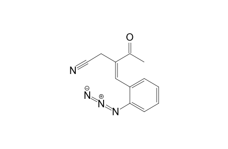 4-(2'-Azidophenyl)-3-(cyanomethyl)-3-buten-2-one